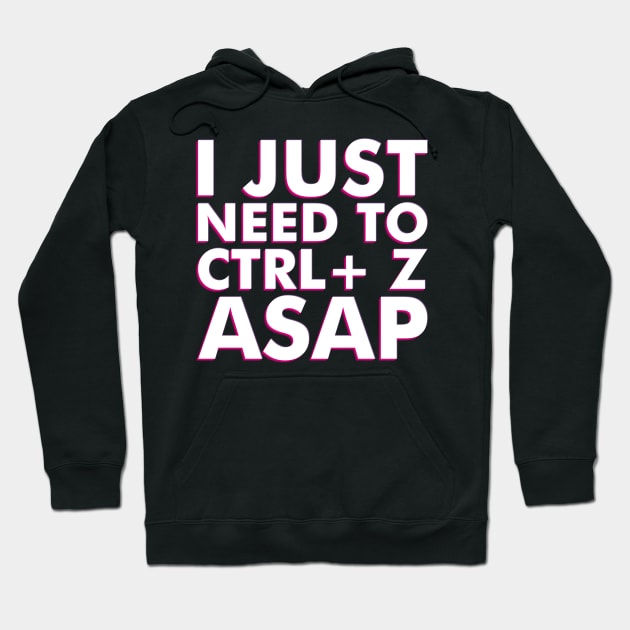 CTRL+Z ASAP Hoodie by Anthony De Abreu